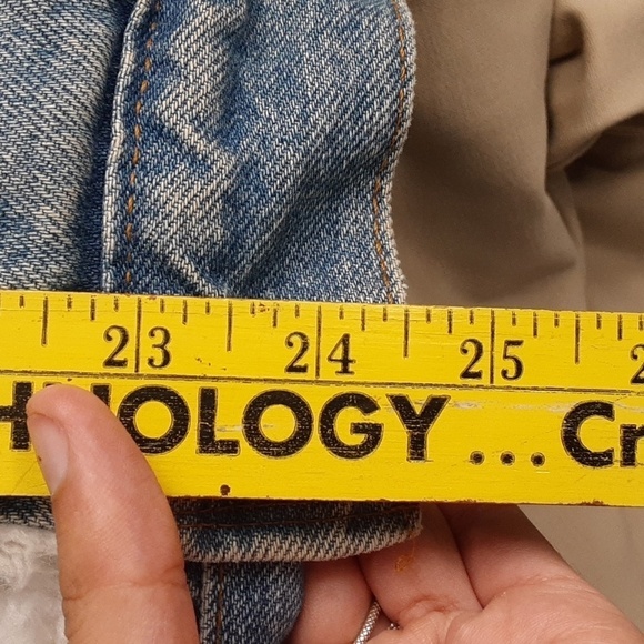 Levi's Blue Denim Jacket with White Sherpa - Picture 5 of 8